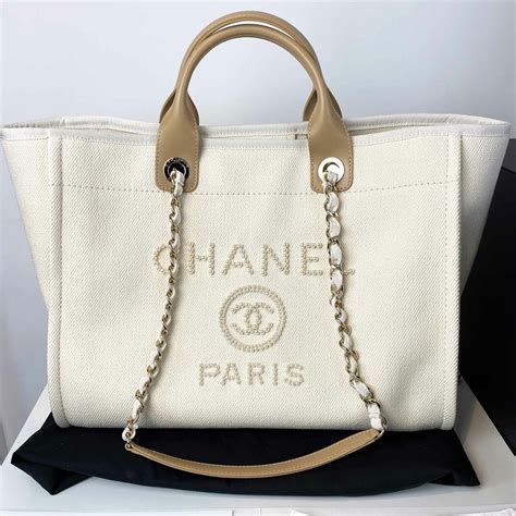 chanel deauville tote inspired